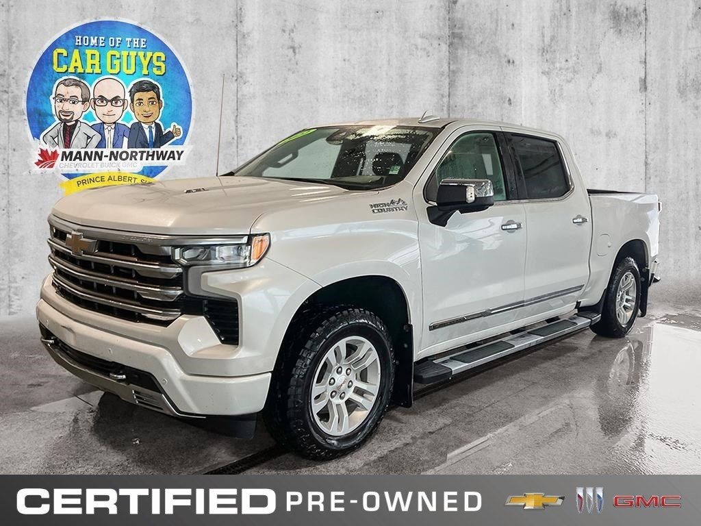 Used 2022 Chevrolet Silverado-1500 High-Country-|-Heated-Seats-|-Heated-Wheel. Q249A