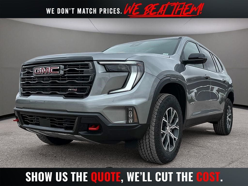 New 2026 GMC Acadia AT4-|-Apple-Carplay-|-Heated-Seats-|-Lane-Keeping-Assist-|-Lane-Departure-Warning 26425