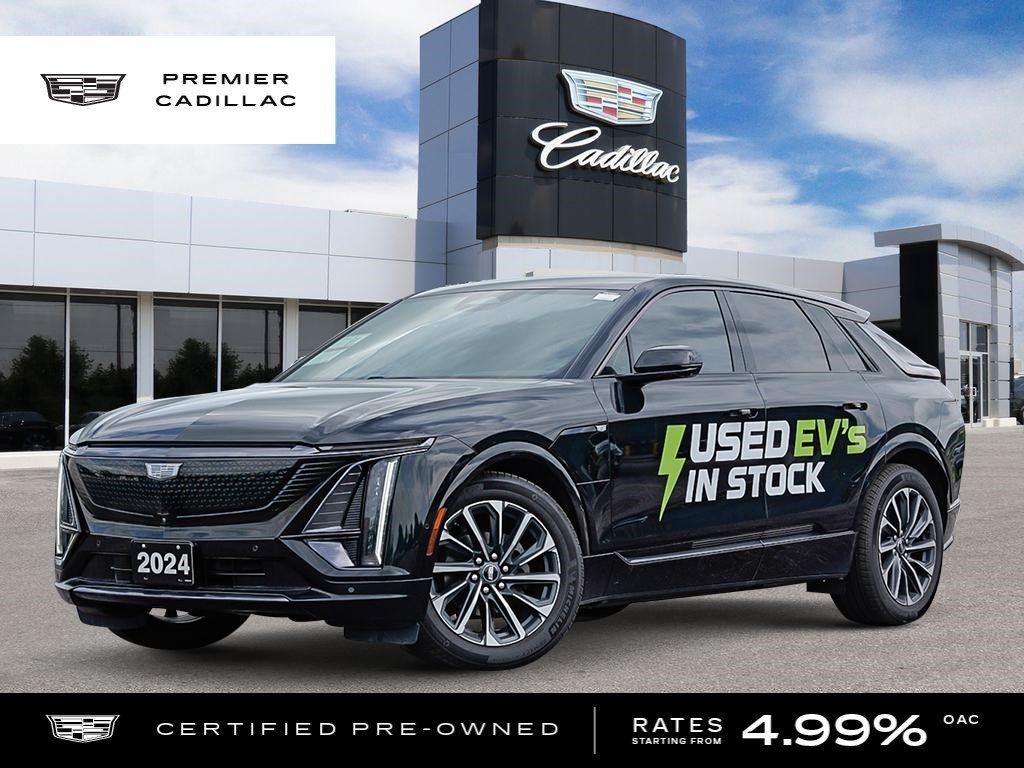 Used 2024 Cadillac LYRIQ Sport-|-CPO-Rates-|-Glass-Roof-|-Apple-Carplay-|-Navigation-| PR35507