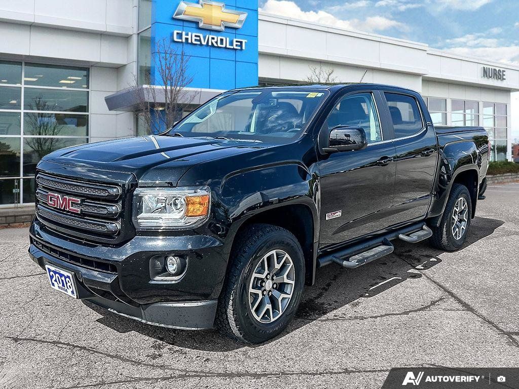Used 2018 GMC Canyon 4WD-All-Terrain-w/Leather 26S025A