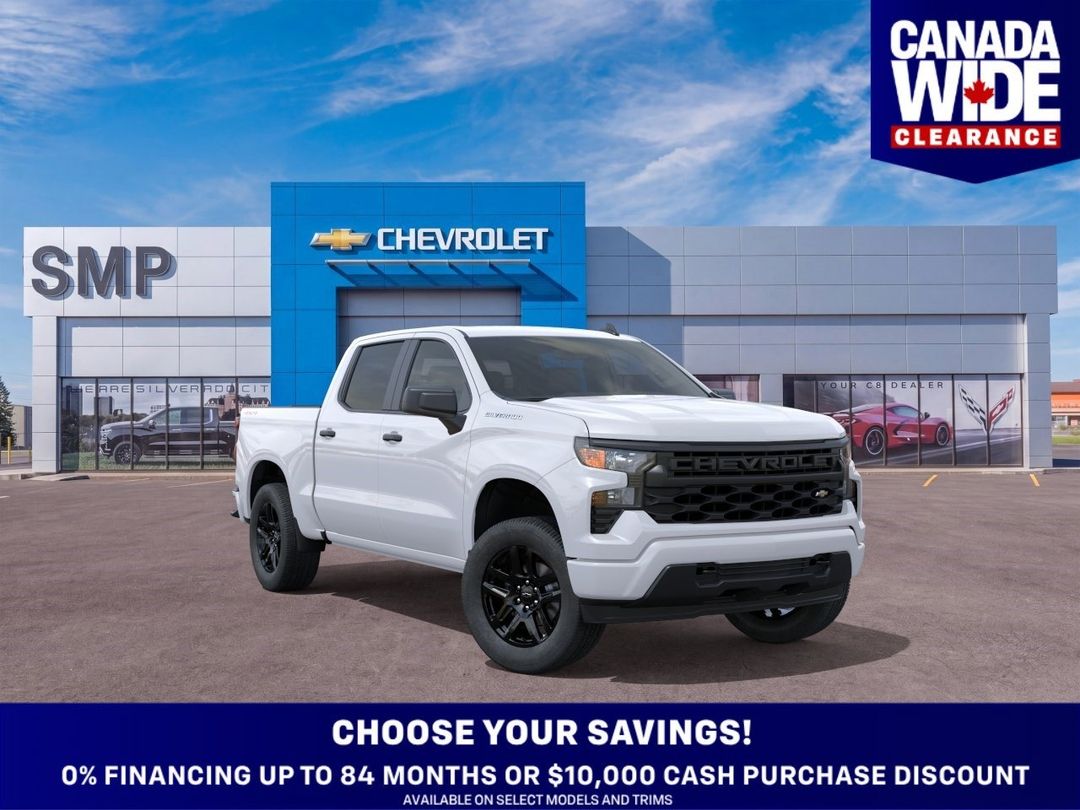 New 2026 Chevrolet Silverado-1500 Custom 26-877