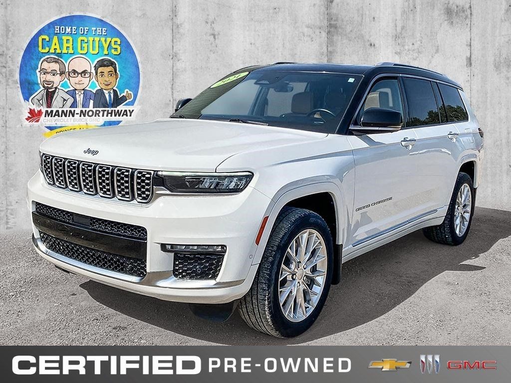 Used 2021 Jeep Grand-Cherokee-L Summit-|-Heated-Seats-|-Rear-View-Camera. 26W080