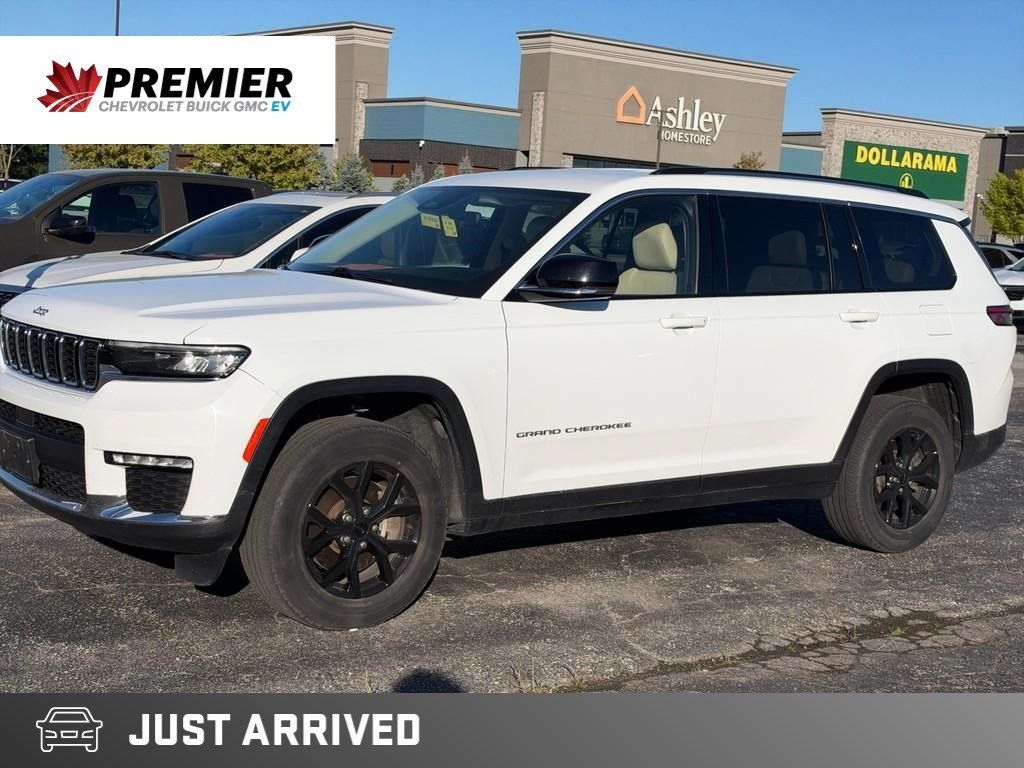 Used 2022 Jeep Grand-Cherokee-L Limited-|-Navigation-|-Remote-Start-|-Heated-Seats-|-Adaptive-Cruise-Control PR66655A