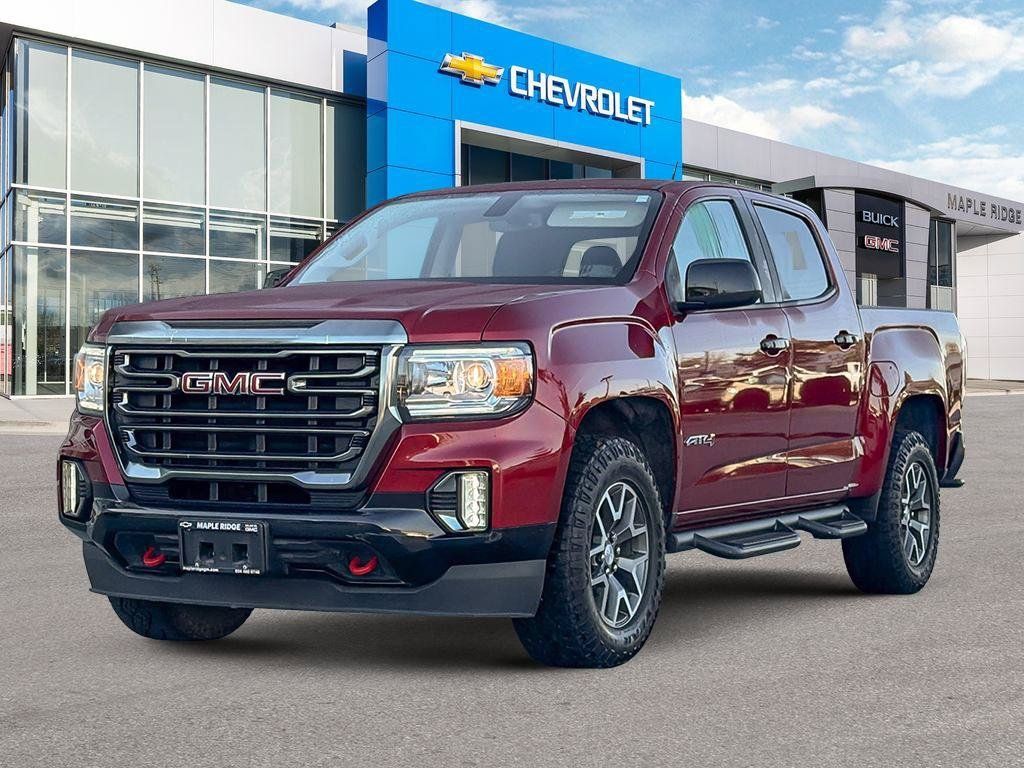 Used 2021 GMC Canyon 4WD-AT4-w/Cloth CN316858A