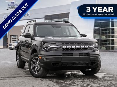 New 2024 Ford Bronco Sport Badlands (24-863) Ottawa, ON