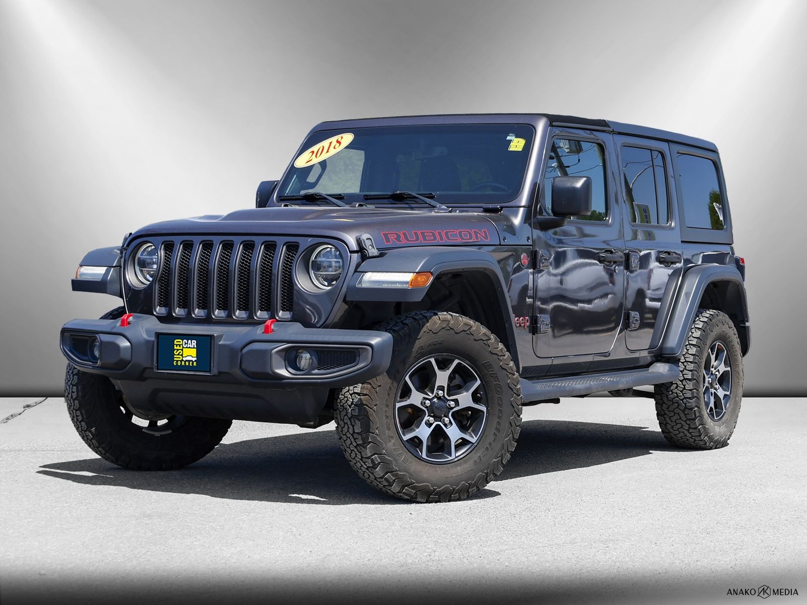 Used 2018 Jeep Wrangler-Unlimited Rubicon 20043A