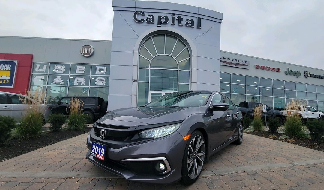 Used 2019 Honda Civic-Sedan Touring P4293