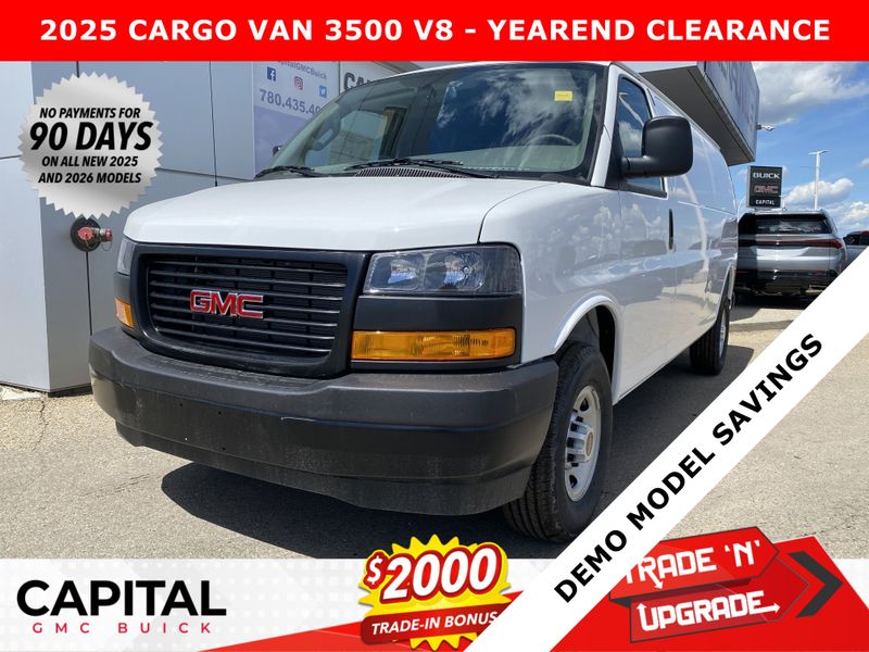 2025 GMC Savana Cargo Van