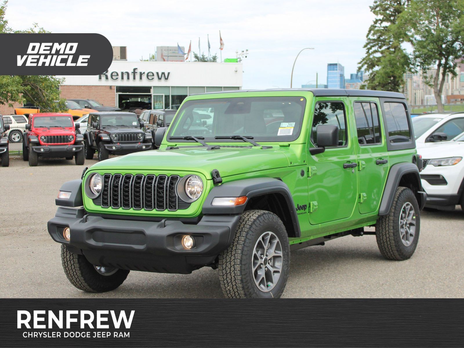 New 2025 Jeep Wrangler Sport-S 251294