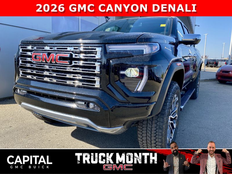 2026 GMC Canyon