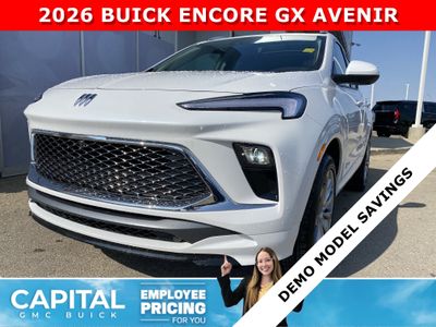 New 2026 Buick Encore Gx Avenir in Regina, SK | Capital GMC Buick