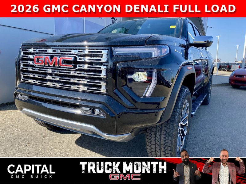 2026 GMC Canyon