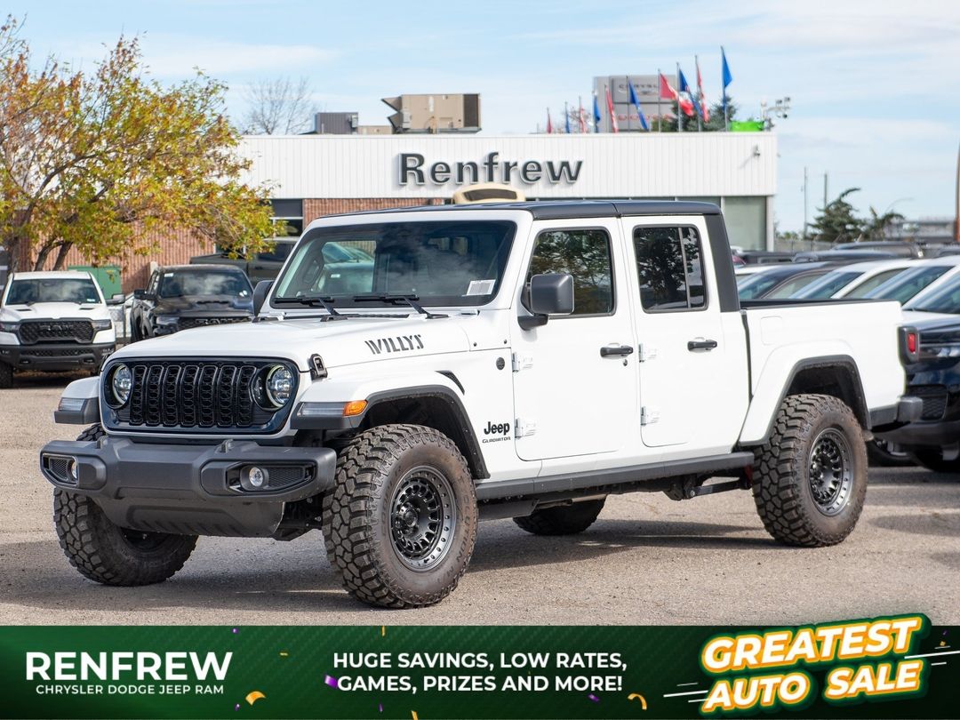 New 2026 Jeep Gladiator Willys 260392
