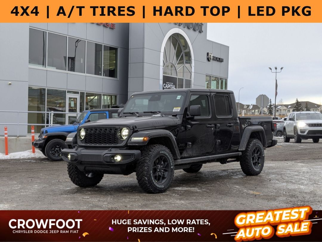 New 2026 Jeep Gladiator Willys 260216