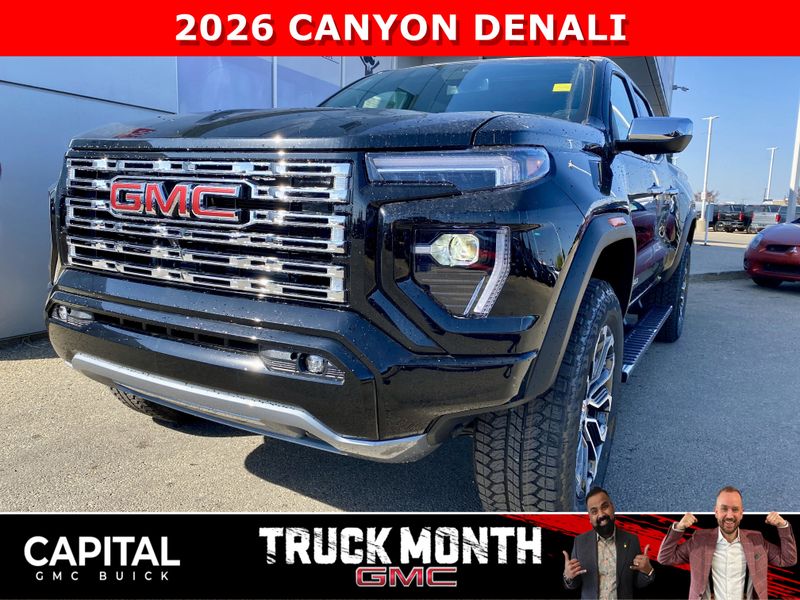 2026 GMC Canyon