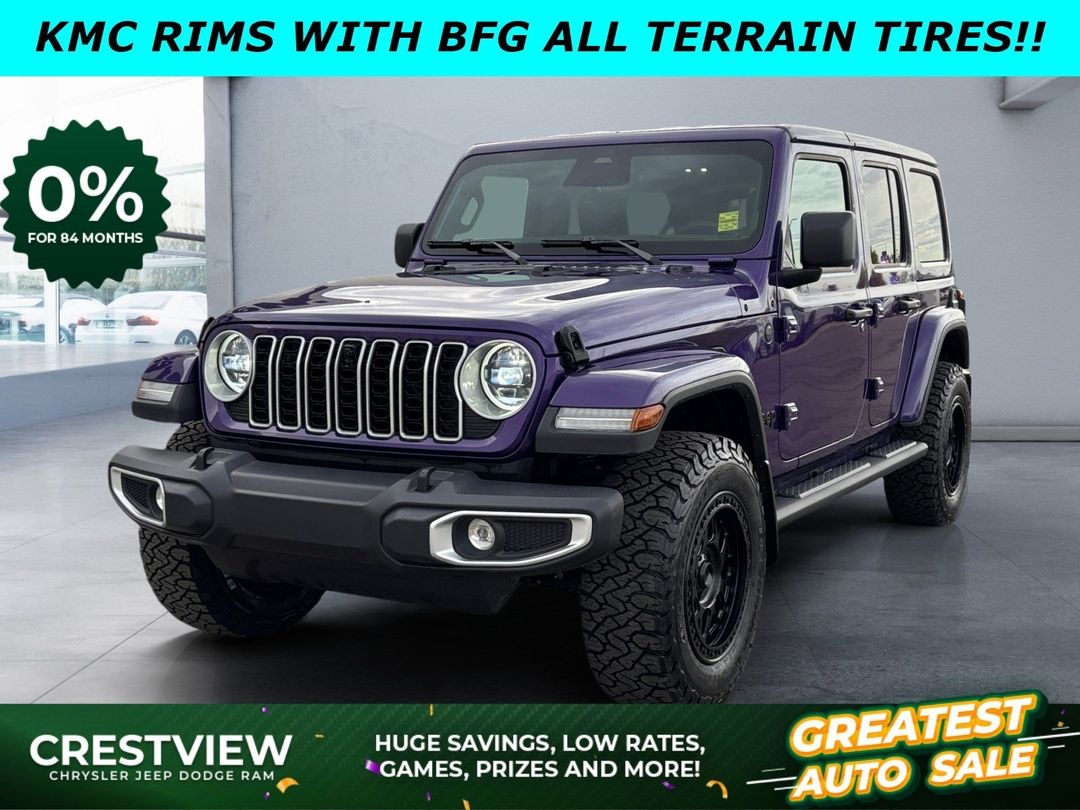 New 2026 Jeep Wrangler Sahara 26W0022