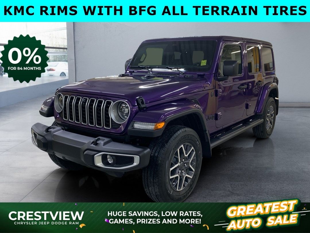 New 2026 Jeep Wrangler Sahara 26W0022