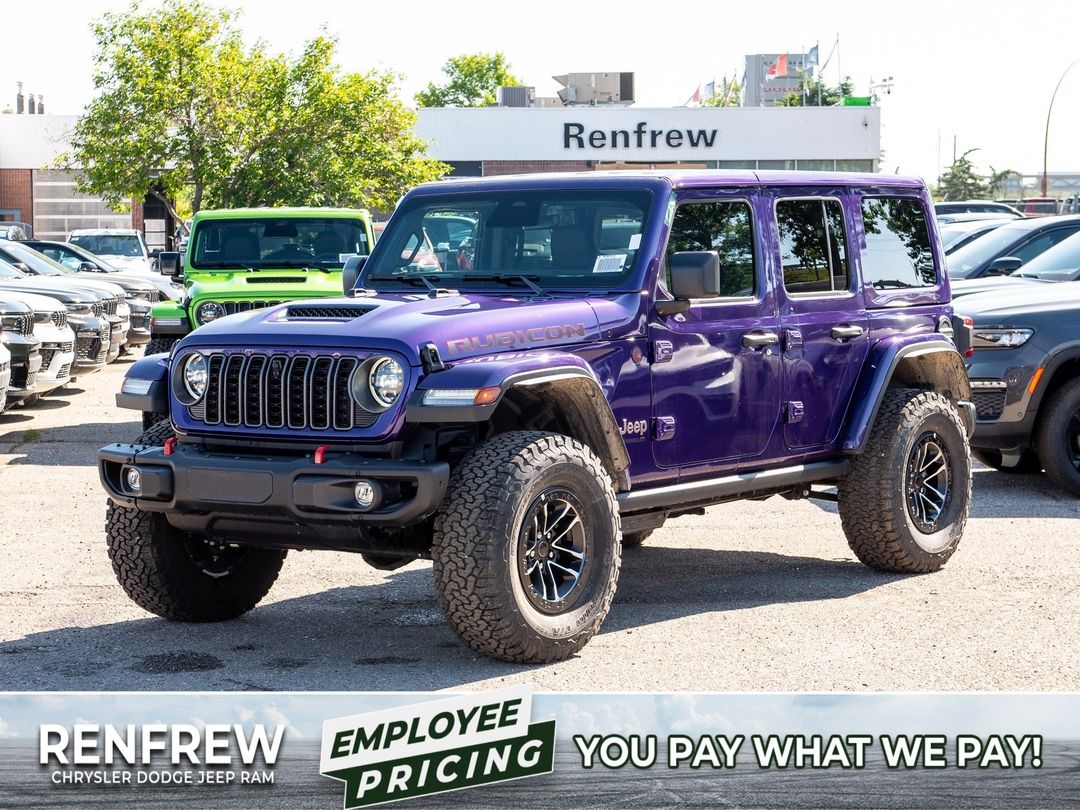 New 2026 Jeep Wrangler Rubicon-X 260653