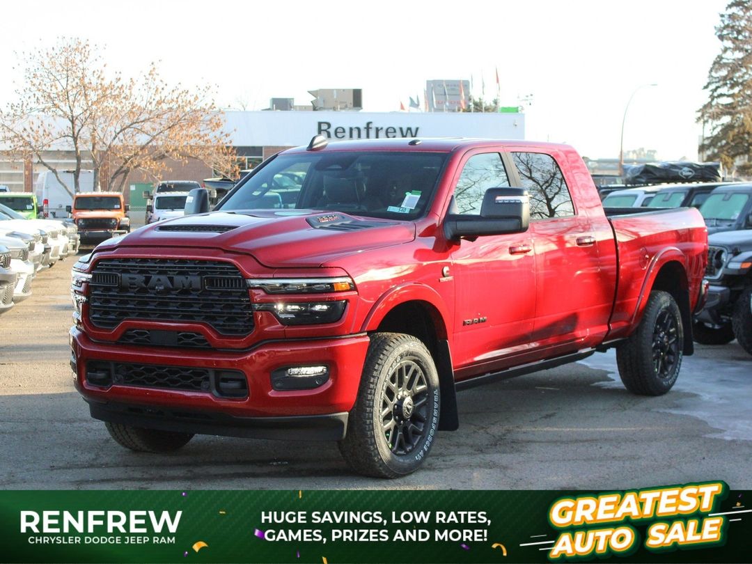 New 2026 Ram 3500 Limited-Night 260540