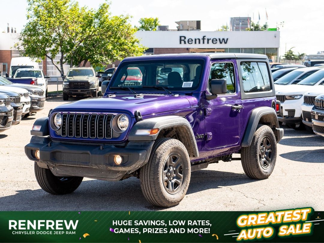 New 2026 Jeep Wrangler Sport 260783