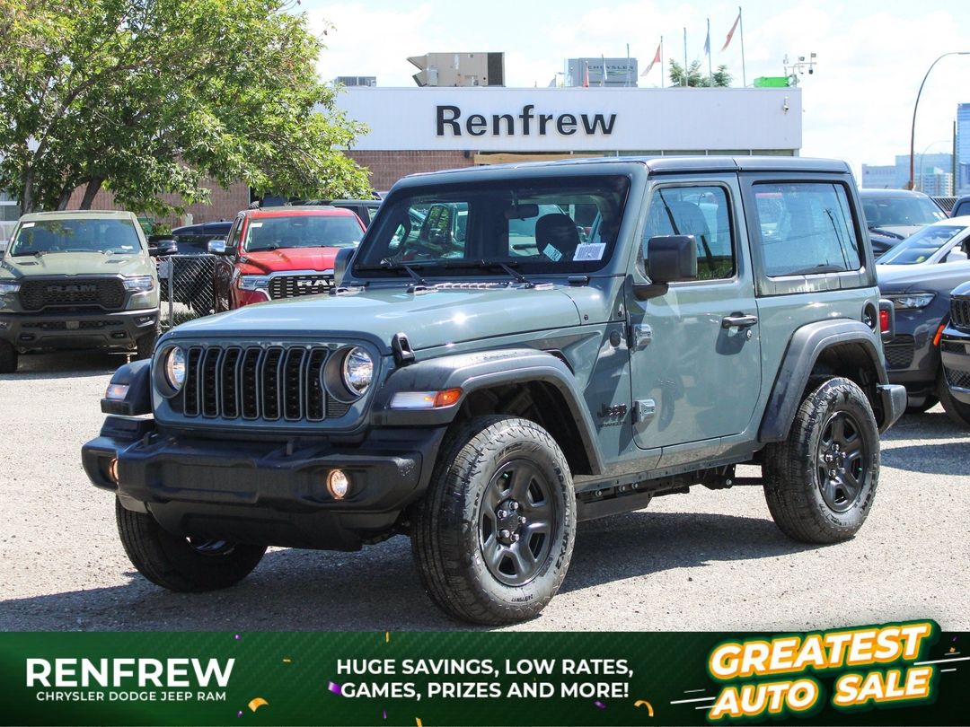 New 2026 Jeep Wrangler Sport 260782