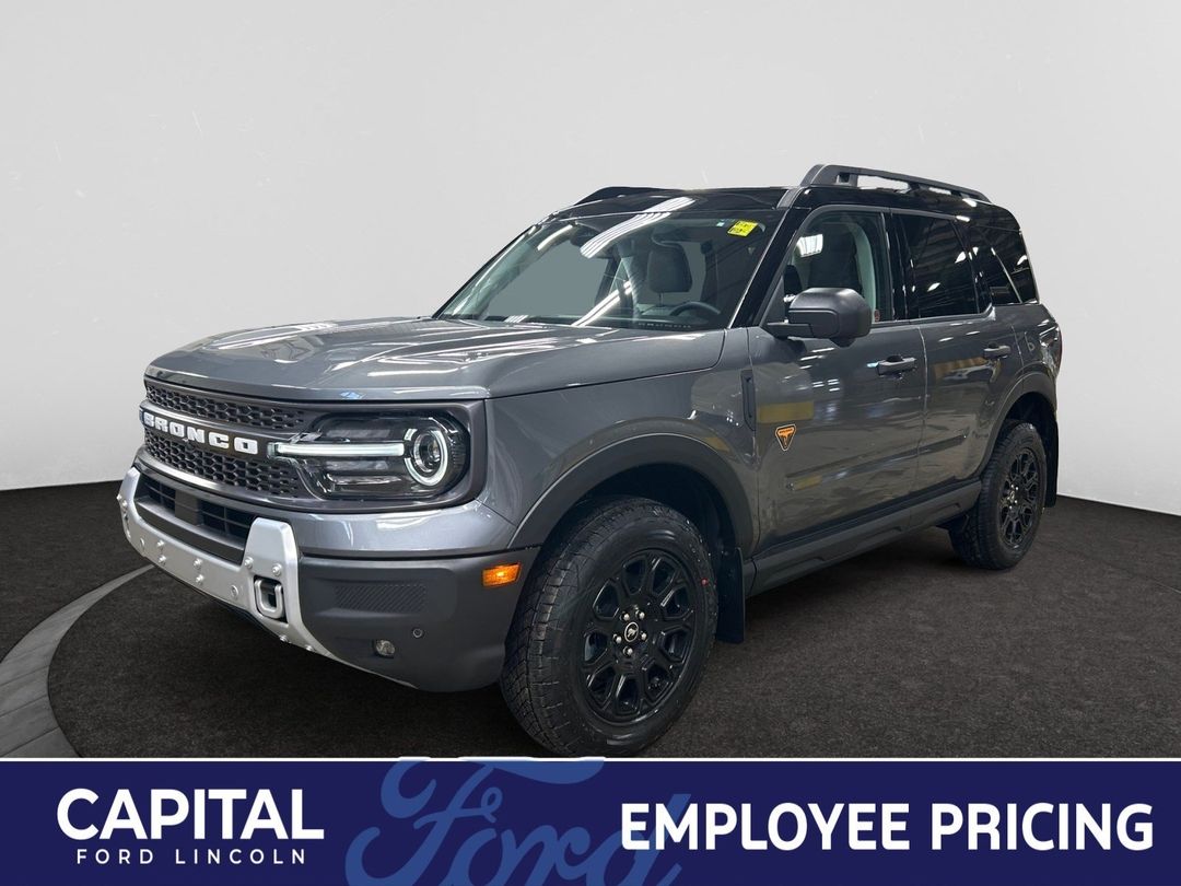 New 2026 Ford Bronco-Sport Badlands D359