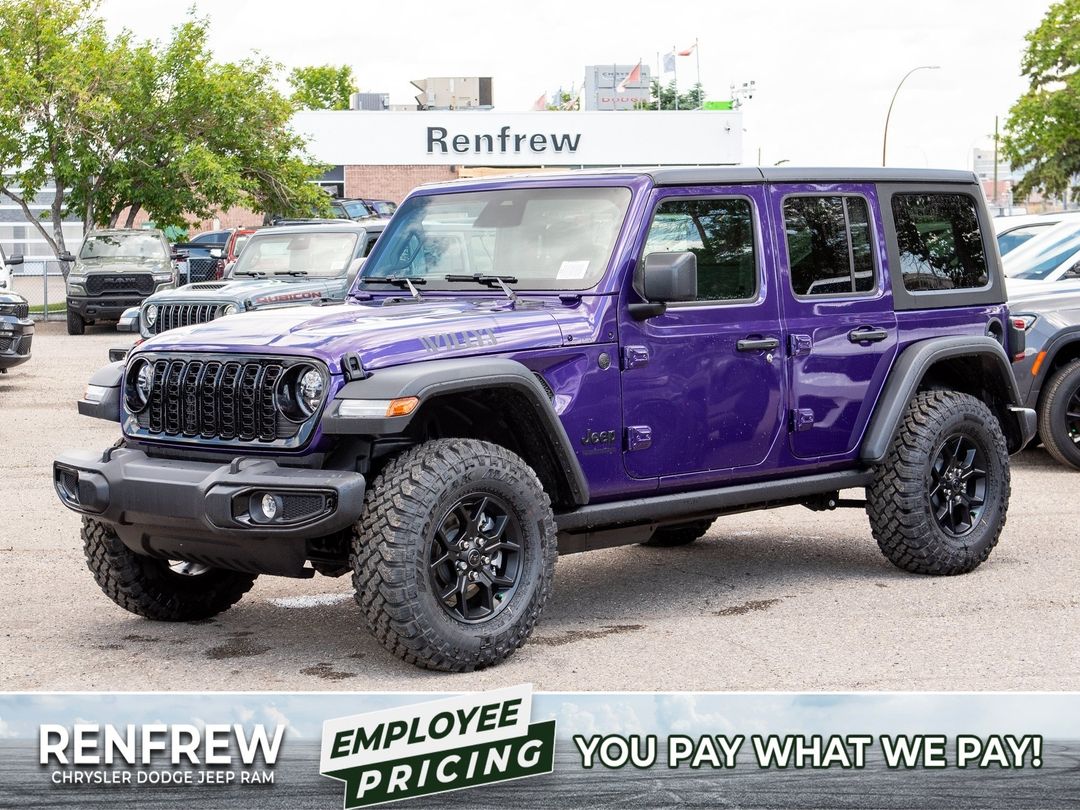 New 2026 Jeep Wrangler Willys 260829