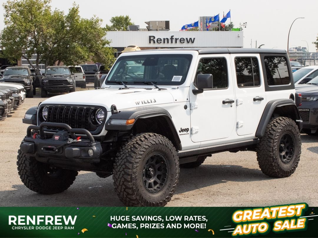 New 2026 Jeep Wrangler Willys 260818