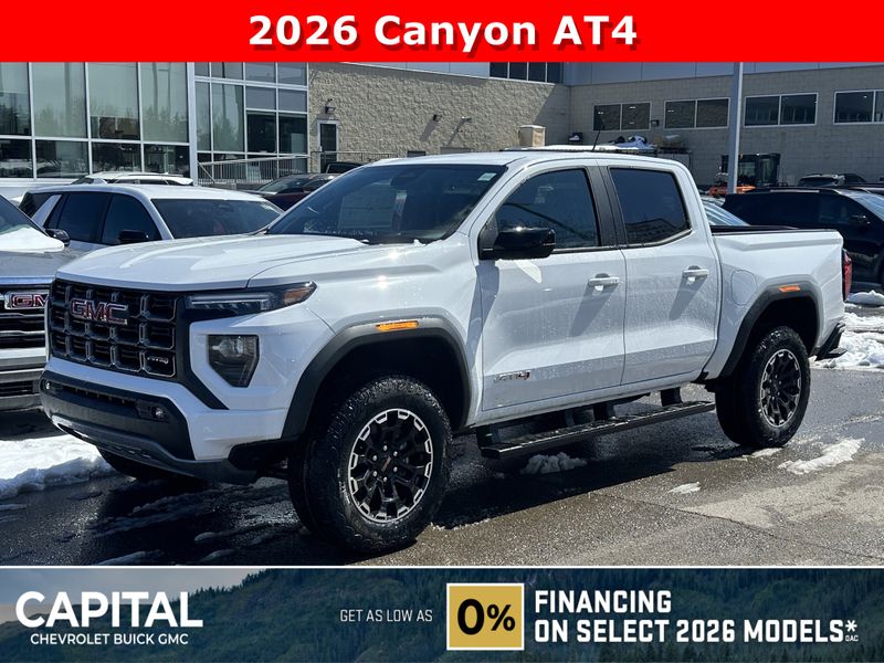 2026 GMC Canyon