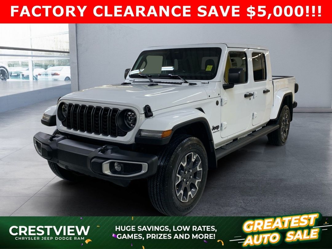 New 2026 Jeep Gladiator Sahara 26G0011