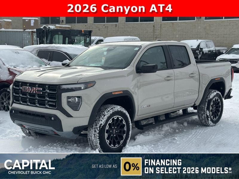 2026 GMC Canyon