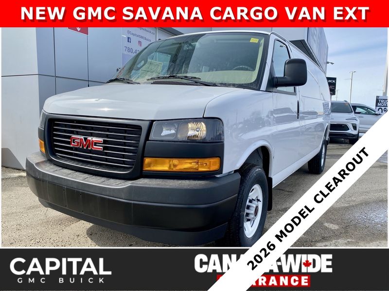 2026 GMC Savana Cargo Van