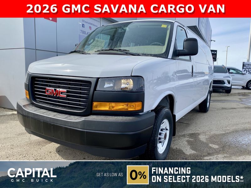2026 GMC Savana Cargo Van