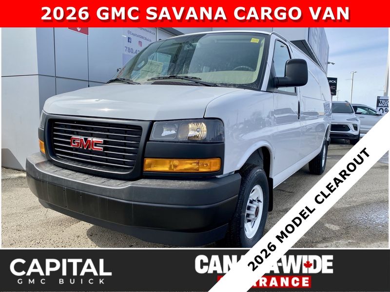 2026 GMC Savana Cargo Van