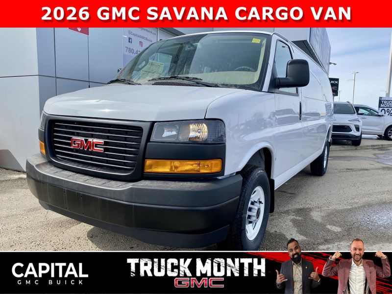 2026 GMC Savana Cargo Van
