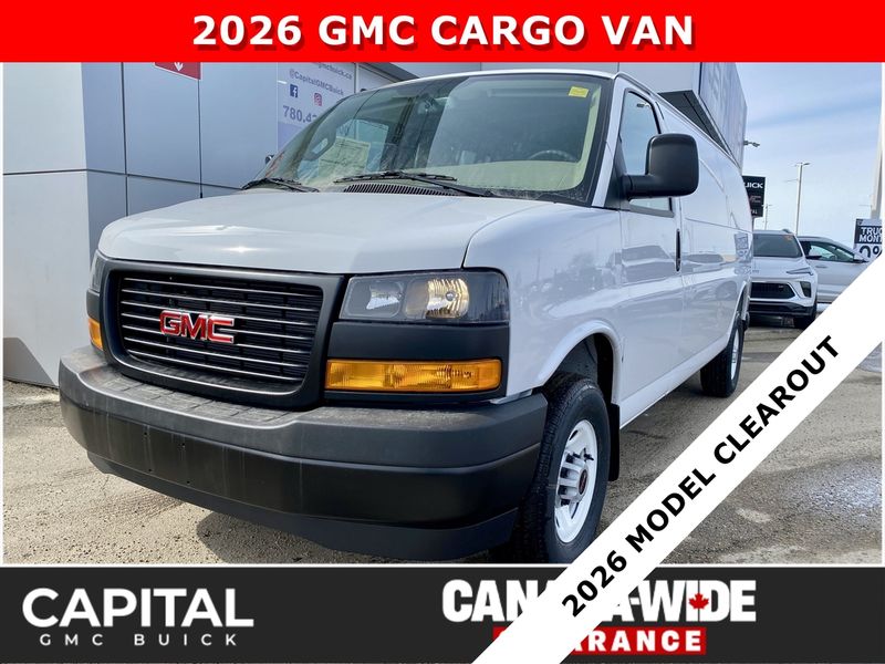 2026 GMC Savana Cargo Van