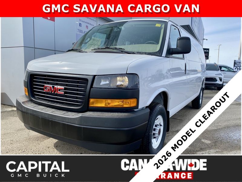 2026 GMC Savana Cargo Van