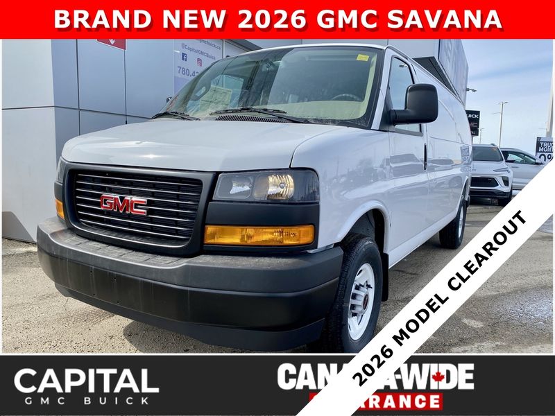 2026 GMC Savana Cargo Van
