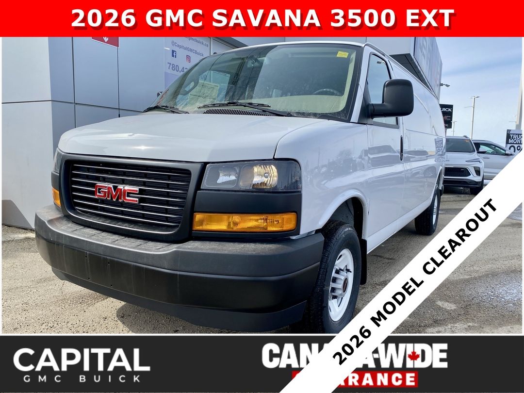 New 2026 GMC Savana-Cargo-Van RWD-3500-155 161485