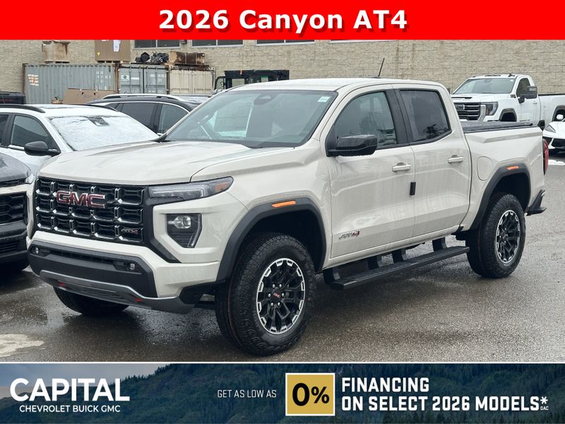 2026 GMC Canyon