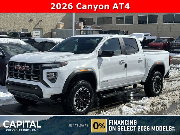 2026 GMC Canyon