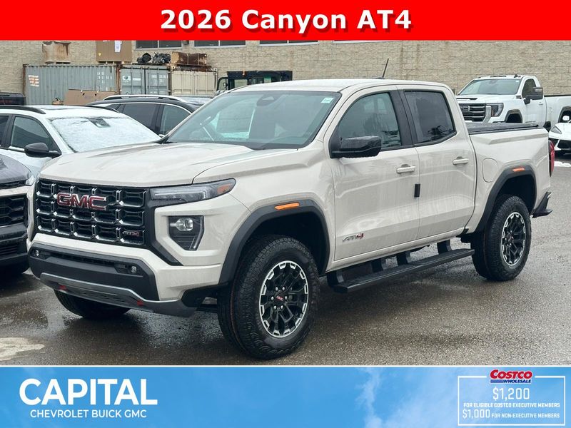 2026 GMC Canyon