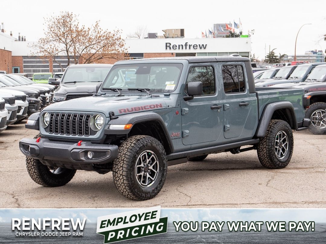 New 2026 Jeep Gladiator Rubicon 260969