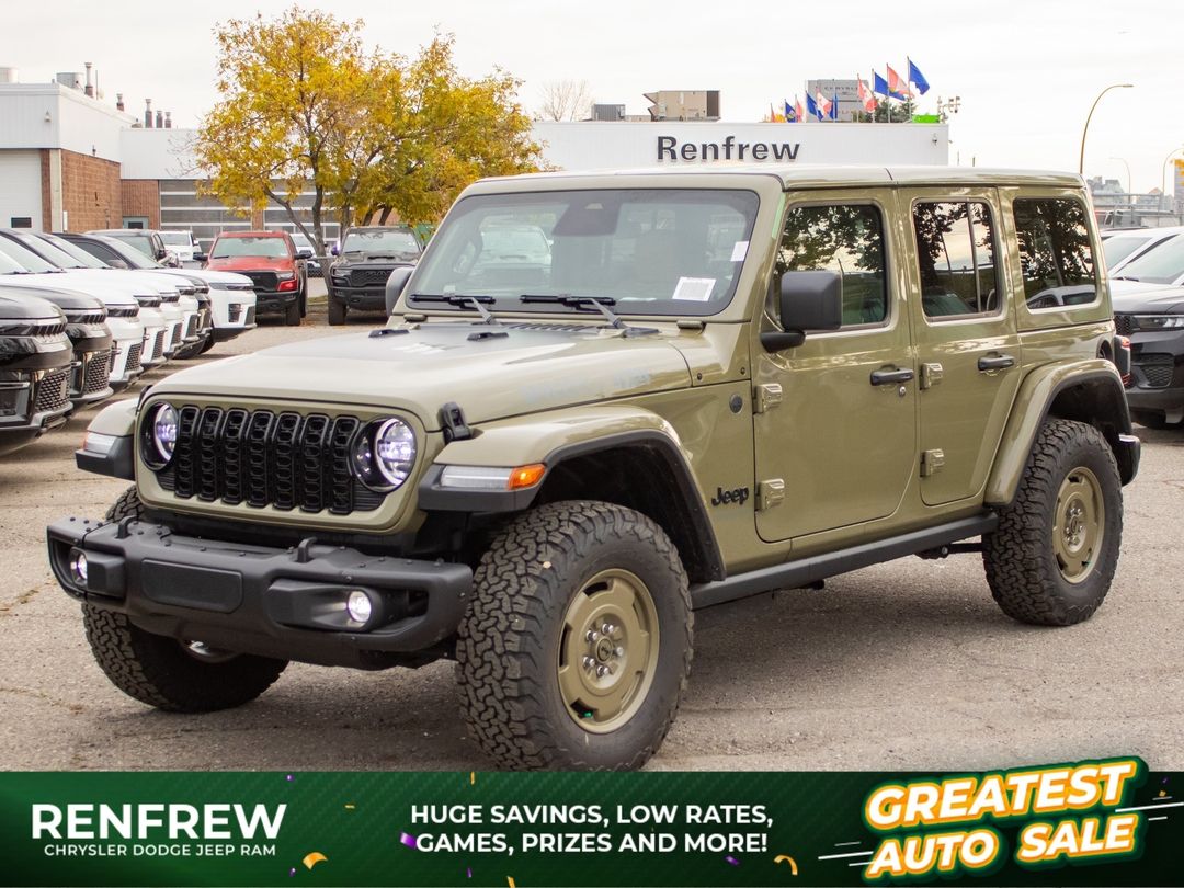 New 2026 Jeep Wrangler Willys-41'-Special-Edition 260976