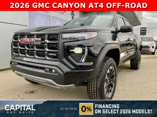 2026 GMC Canyon