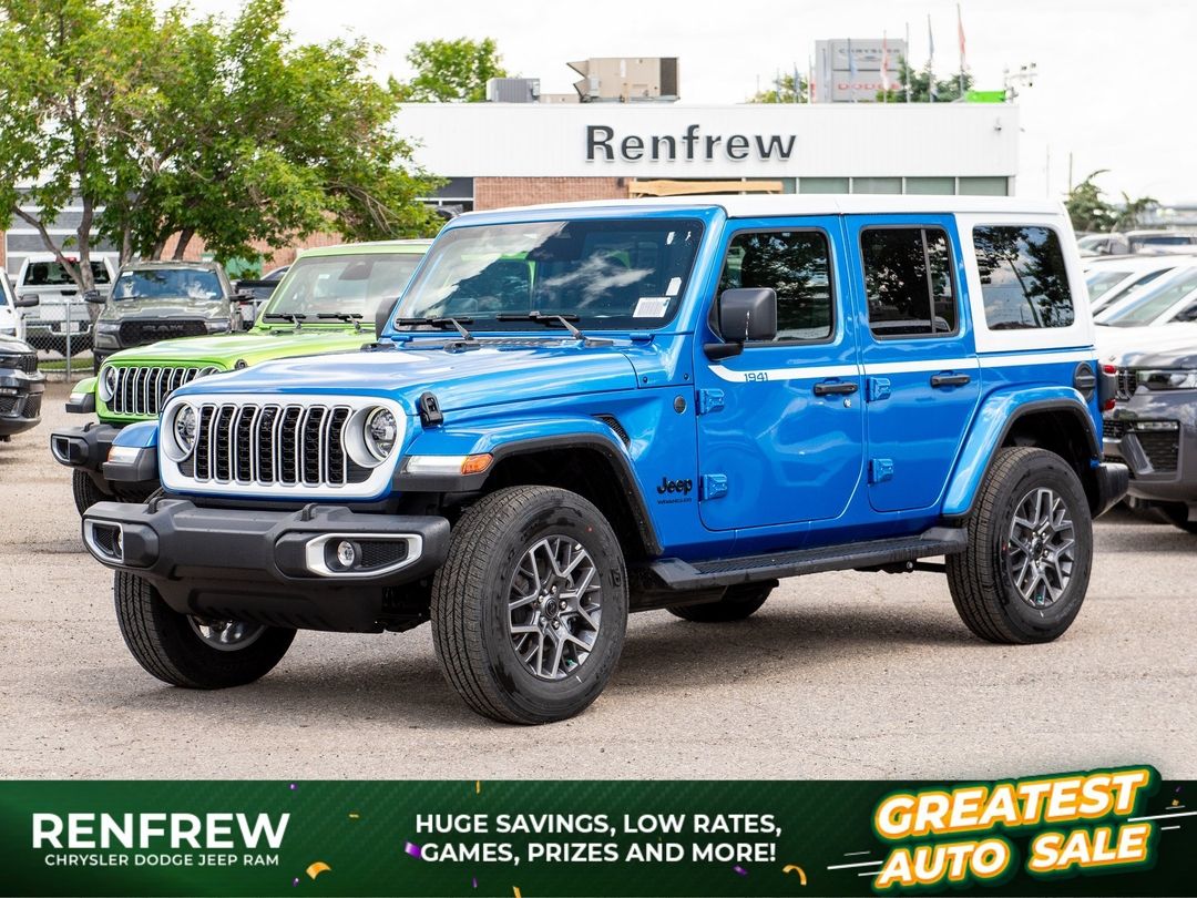 New 2026 Jeep Wrangler Sahara-WhiteCap 260995