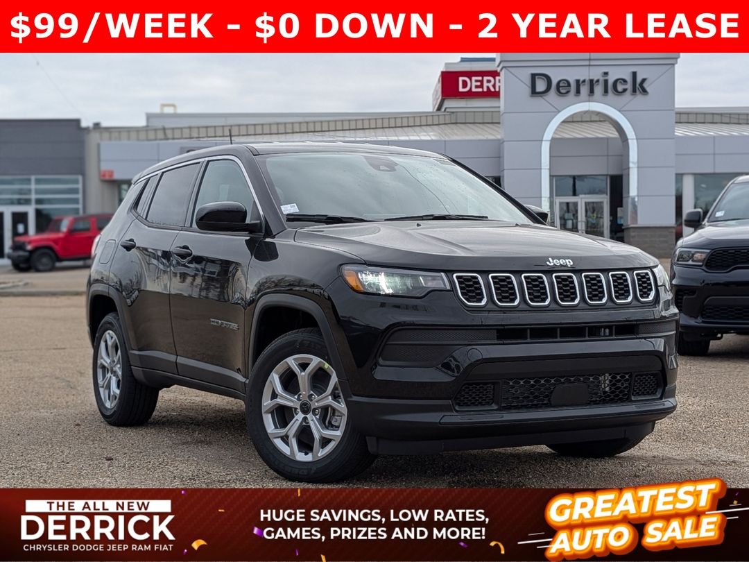 New 2026 Jeep Compass Sport TCO6180