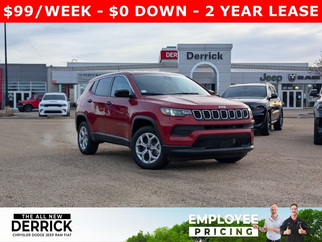New 2026 Jeep Compass Sport TCO6163