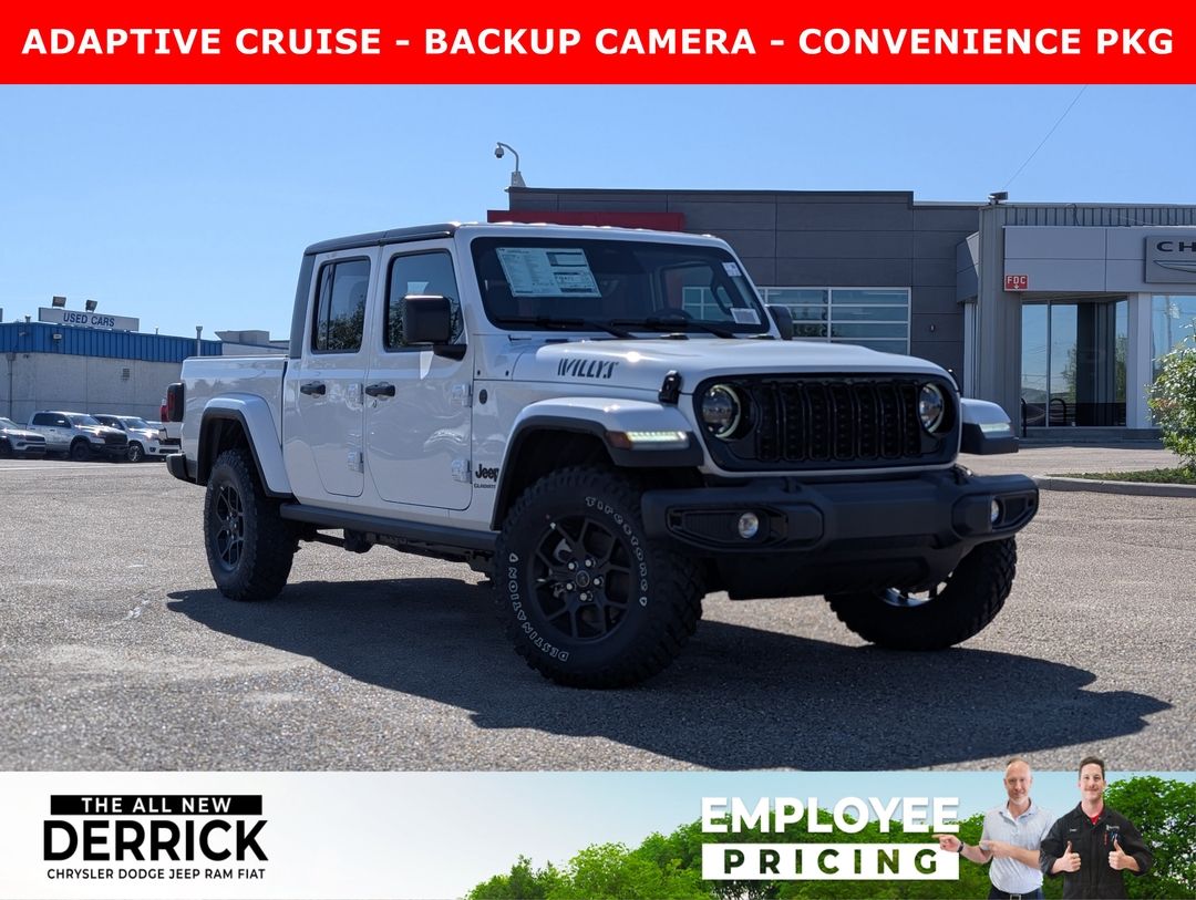 New 2026 Jeep Gladiator Willys 26118