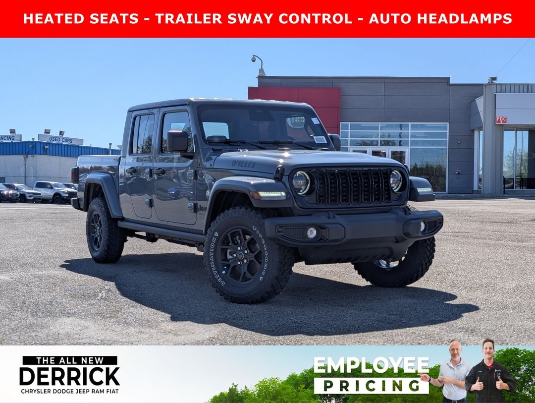 New 2026 Jeep Gladiator Willys 26126
